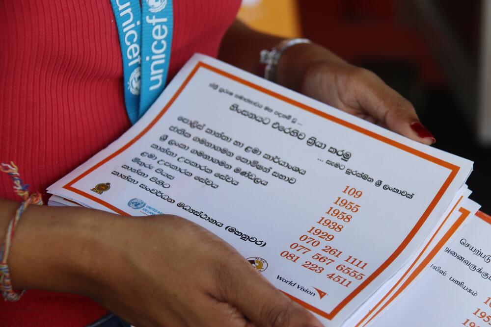 As part of the global 16 Days of Activism Against Gender-Based Violence, UNFPA Sri Lanka, in collaboration with the National Transport Commission and other partners, launched a sticker campaign at the Bastian Mawatha Bus Terminal in Colombo. 