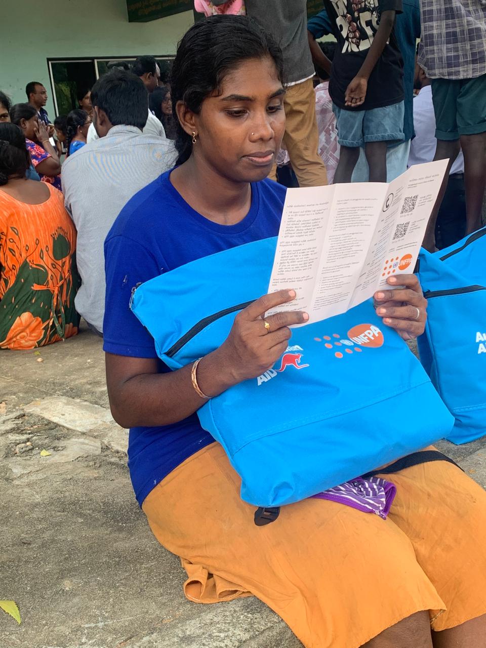  UNFPA Sri Lanka Delivers Critical Humanitarian Aid to Women and Girls Affected by Recent Floods