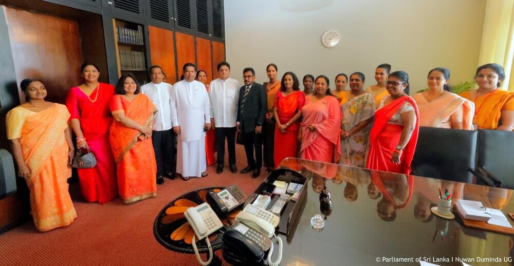 As part of the global #16DaysOfActivism campaign, Sri Lanka’s Parliament united to take a powerful stand against Gender-Based Violence (GBV).