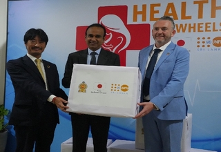UNFPA Sri Lanka: Handover Ceremony of Health on Wheels and Life Saving Equipment and Commodities in Colombo