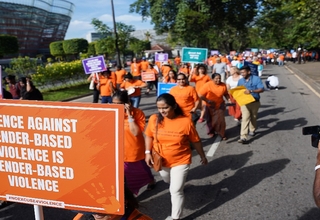 Walk to end violence against women and girls 