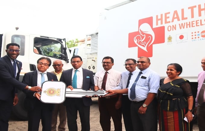 Official Handover of Three “Health on Wheels” Trucks to the Ministry of Health