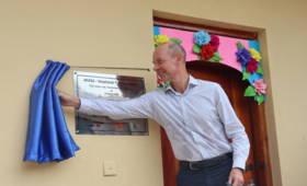 High Commissioner to Australia opens the renovated safe house and vocational training center