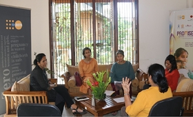 Australian Deputy High Commissioner to Sri Lanka and Maldives, Lalita Kapur visited the Women's Development Center in Kandy