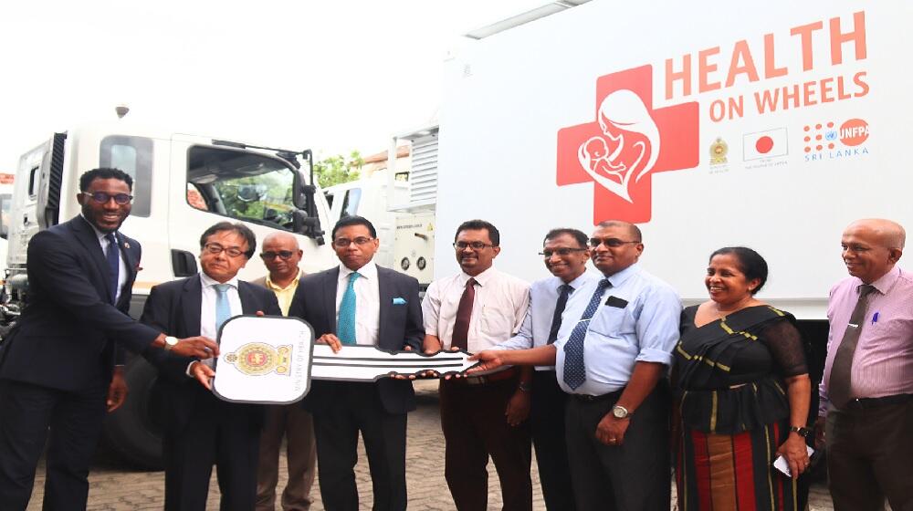 Official Handover of Three “Health on Wheels” Trucks to the Ministry of Health