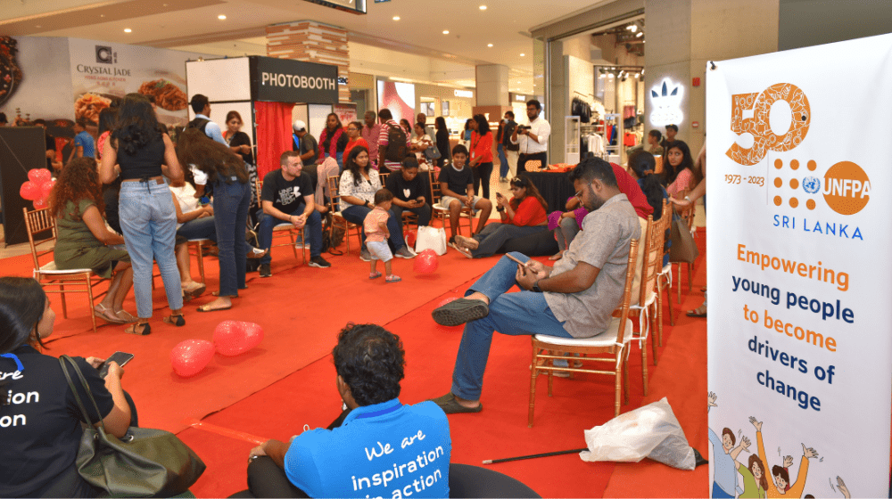 Valentines Day at One Galle Face Mall