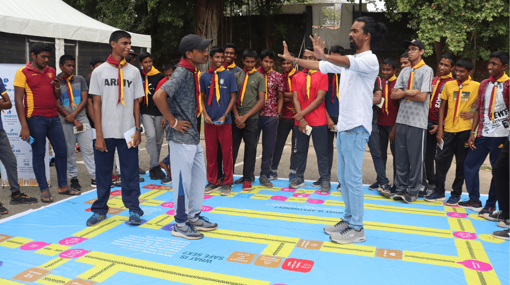 UNFPA at the 57th Sri Lanka Scouts Camporee