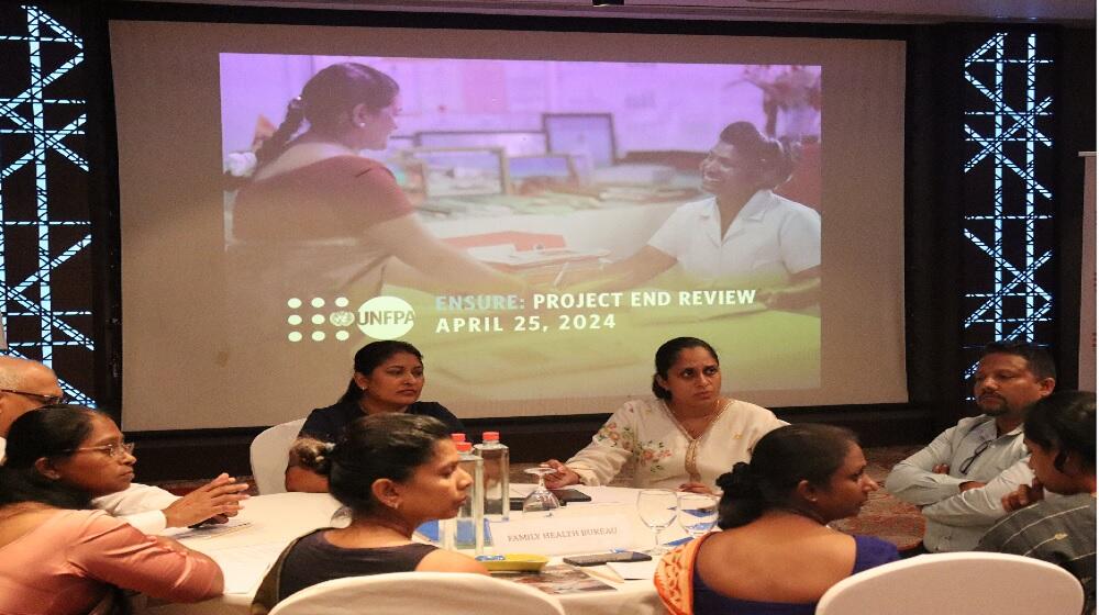 UNFPA Sri Lanka, in partnership with implementing partners, conducted a thorough review of its humanitarian response strategy.