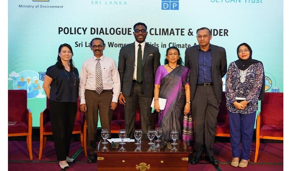 A vital policy dialogue on "Sri Lankan Women and Girls in  Climate Action was held, spearheaded by the Ministry of Environment, 