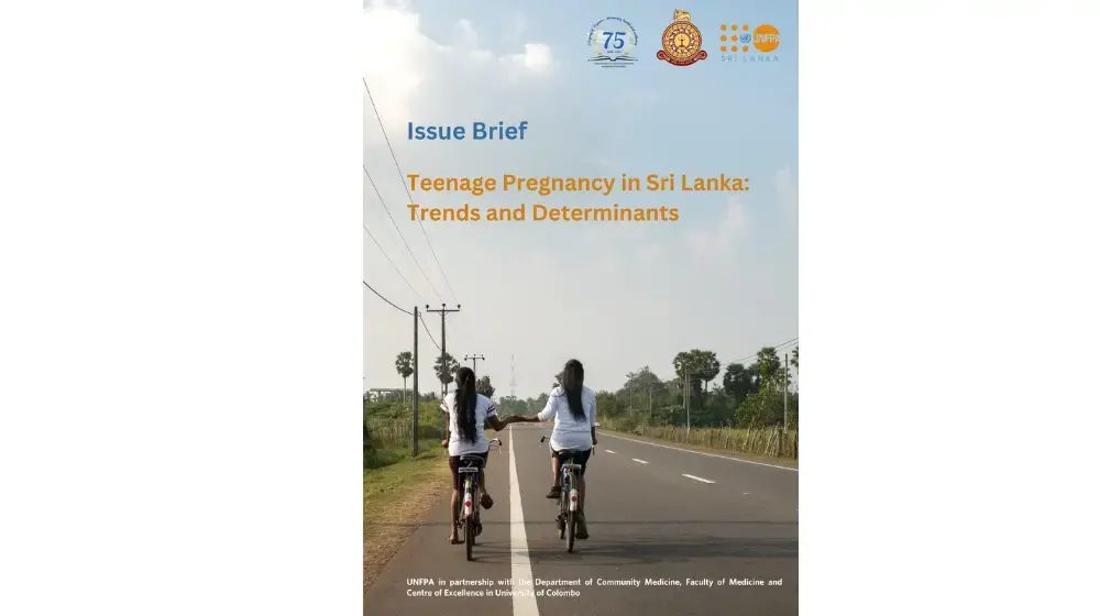 Teenage Pregnancy in Sri Lanka:  Trends and Determinants