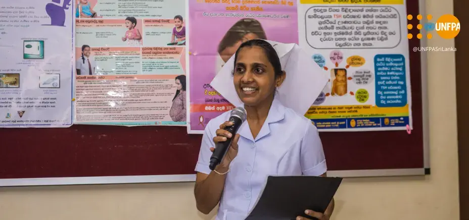 Childbirth doesn't stop for pandemics, neither do midwives. Here's the story of Malani from Sri Lanka