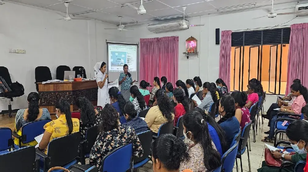 Training sessions on clinical management of rape and preventing gender-based violence