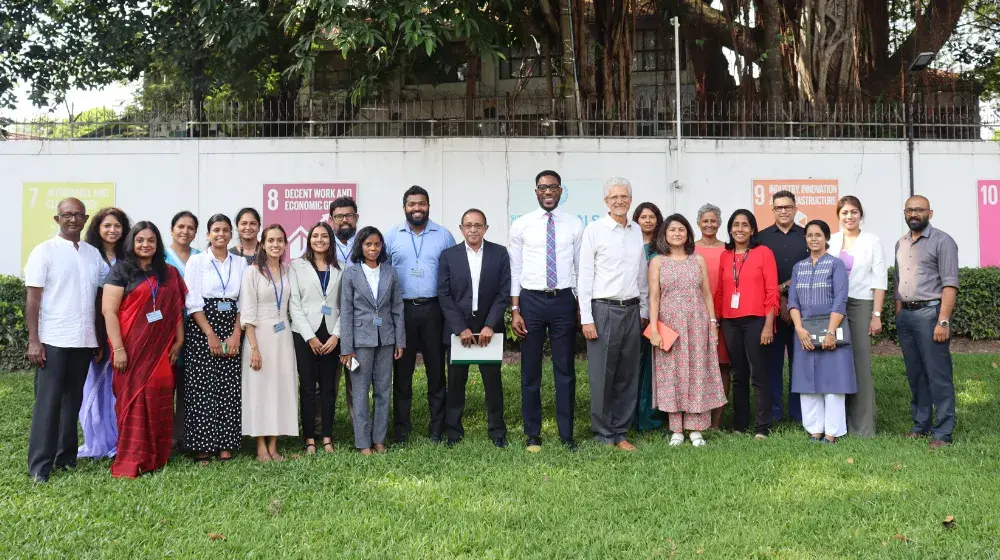 UNFPA Director of Evaluation Marco Segone visits Sri Lanka