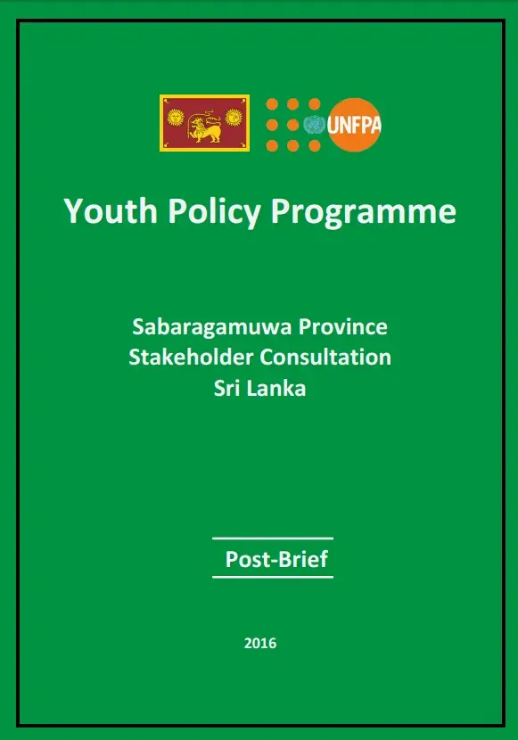 Youth Policy Programme: Post Brief