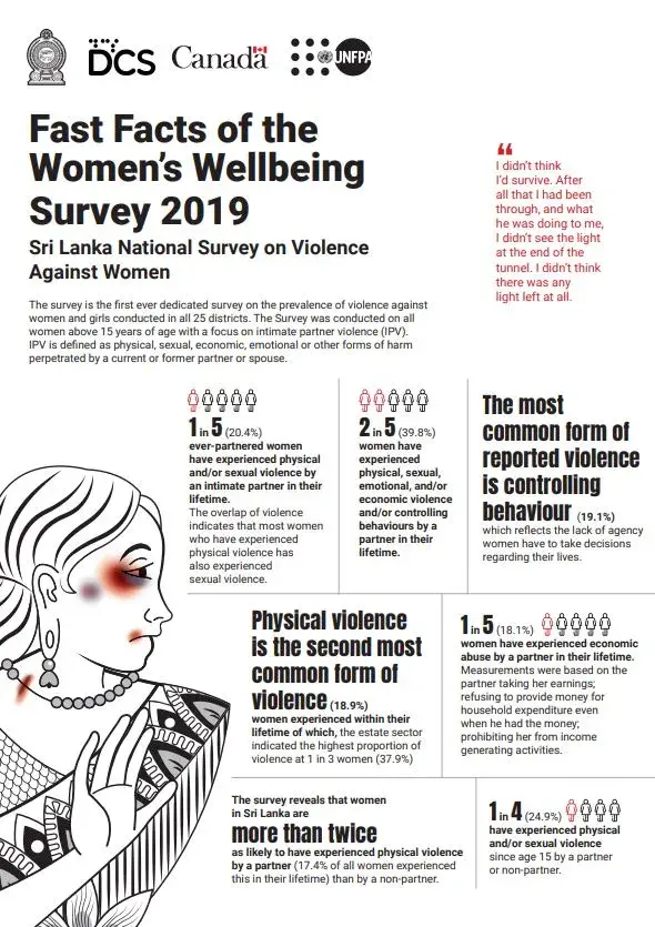 Fast Facts of the Women's Wellbeing Survey 2019