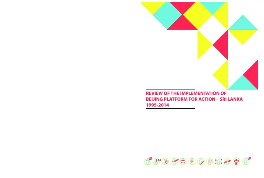 Review of the Implementation of Beijing Platform for Action – Sri Lanka 1995-2014