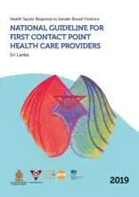 Health Sector Response to Gender Based Violence: National Guideline for First Contact Point Health Care Providers