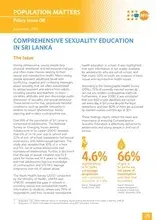 Policy Brief 8 - Comprehensive Sexuality Education in Sri Lanka